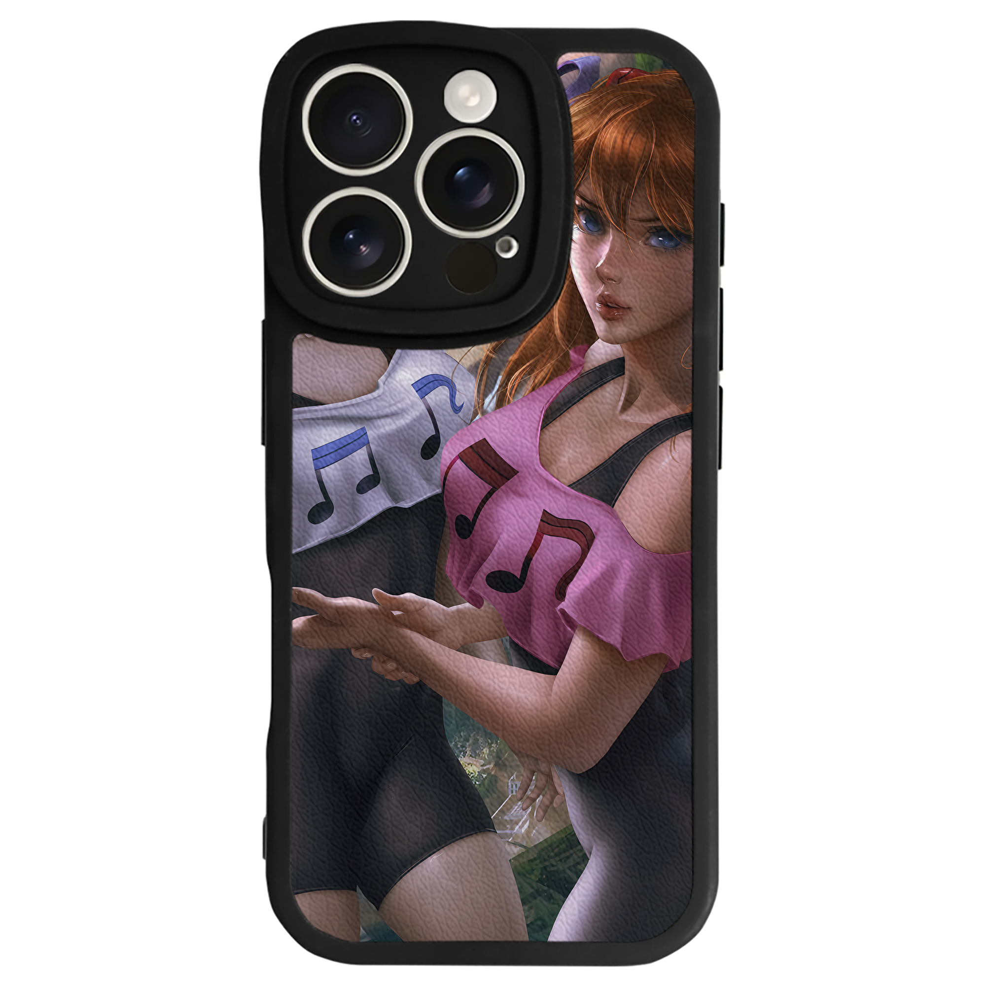 （画像用） EVA 新世紀エヴァンゲリオン 【iPhone 16シリーズ対応】シリコンスマホケース（レザー調） 材質：シリコン